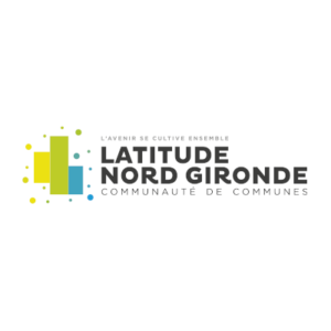 Logo de la Communauté de communes Latitude Nord Gironde