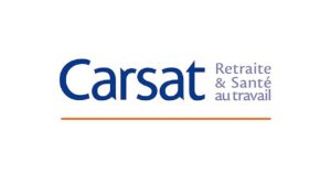 Logo de la CARSAT, retraite et santé au travail